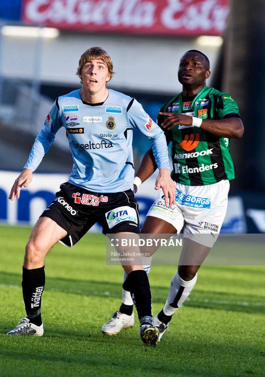 Johan Oremo, Gefle, Ikpe Ekong, GAIS