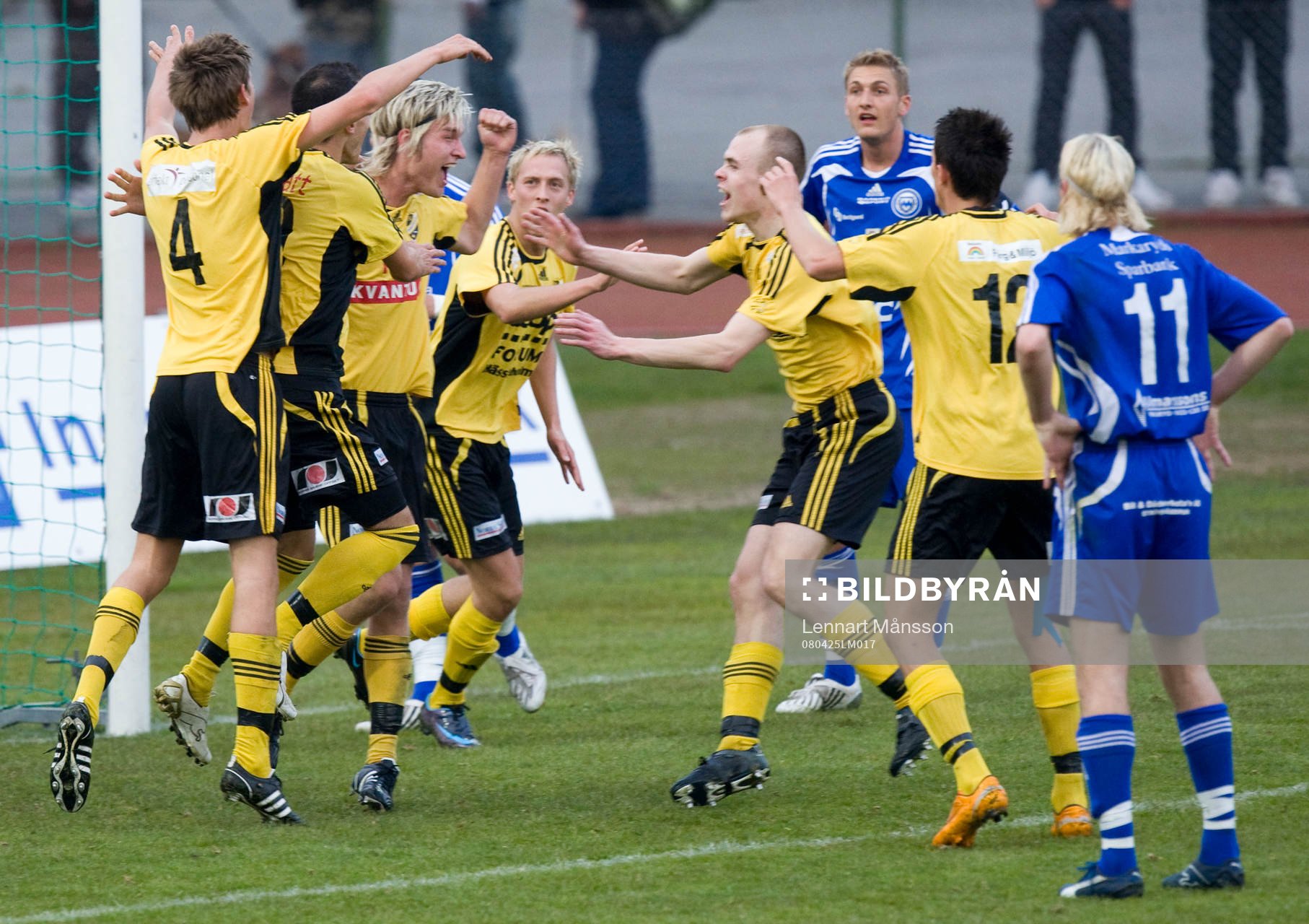  Måljubel IFK Hässleholm.