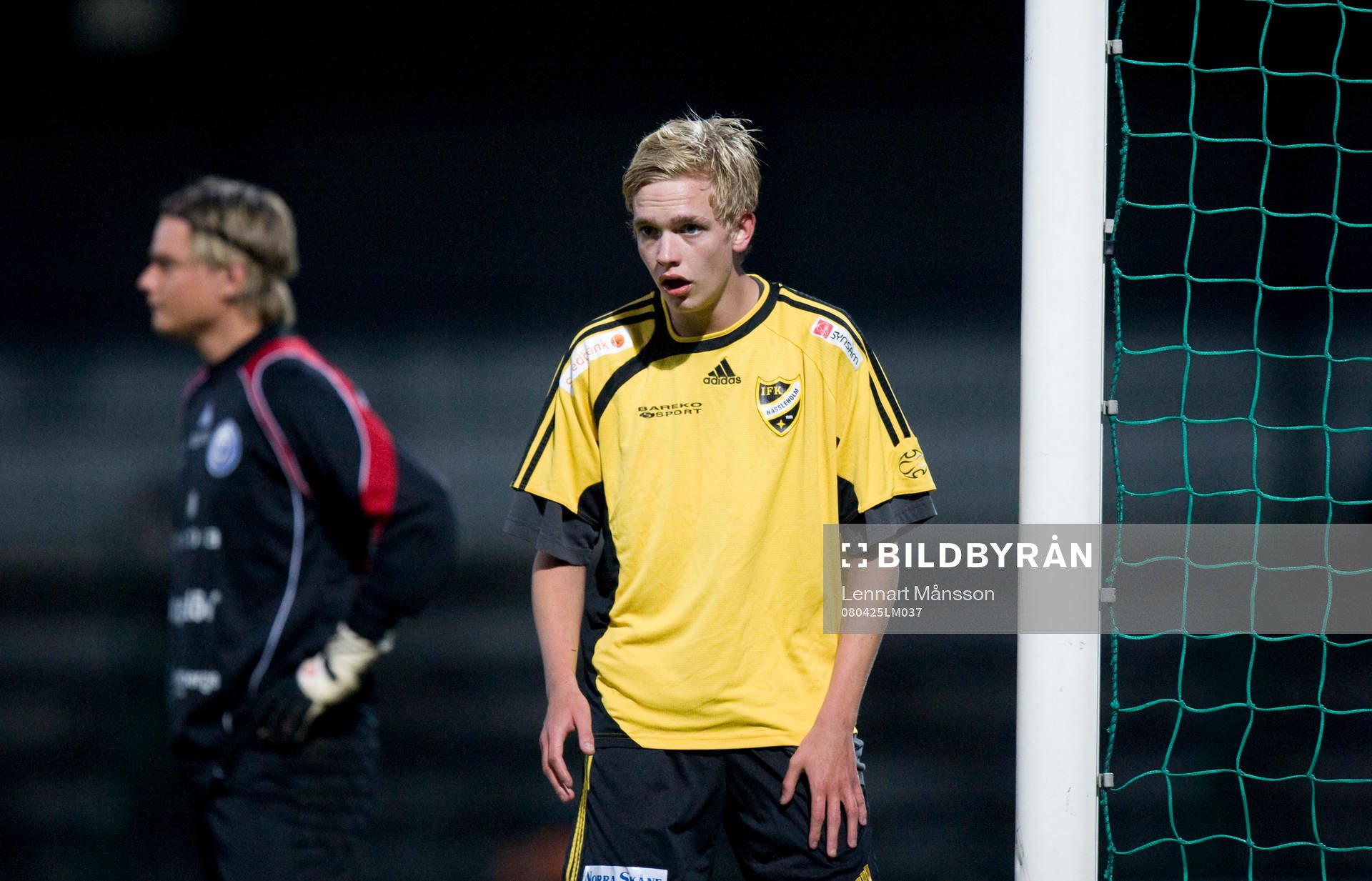 Bröder, Joakim Osberg, målvakt, Markaryd och Jonas,