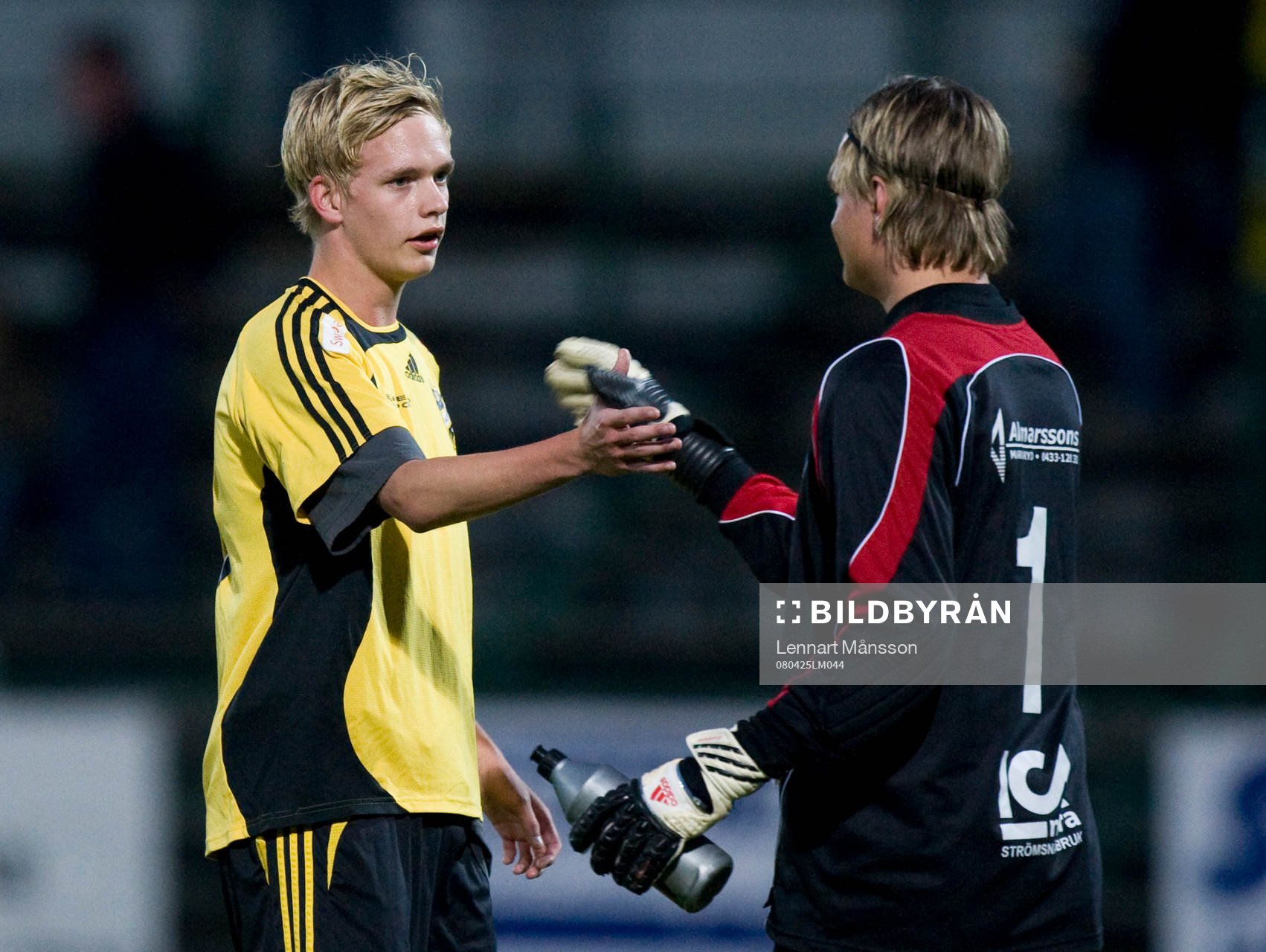 Bröder, Joakim Osberg, målvakt, Markaryd och Jonas,