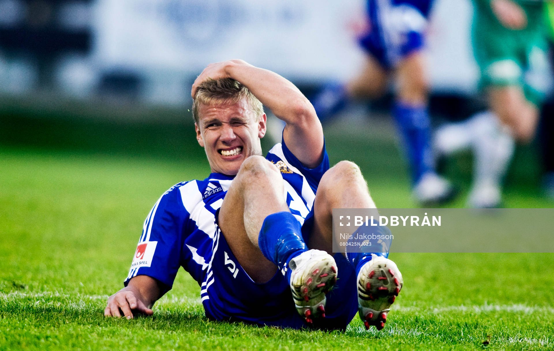 Pontus Wernbloom, Göteborg, depp, grinar illa
