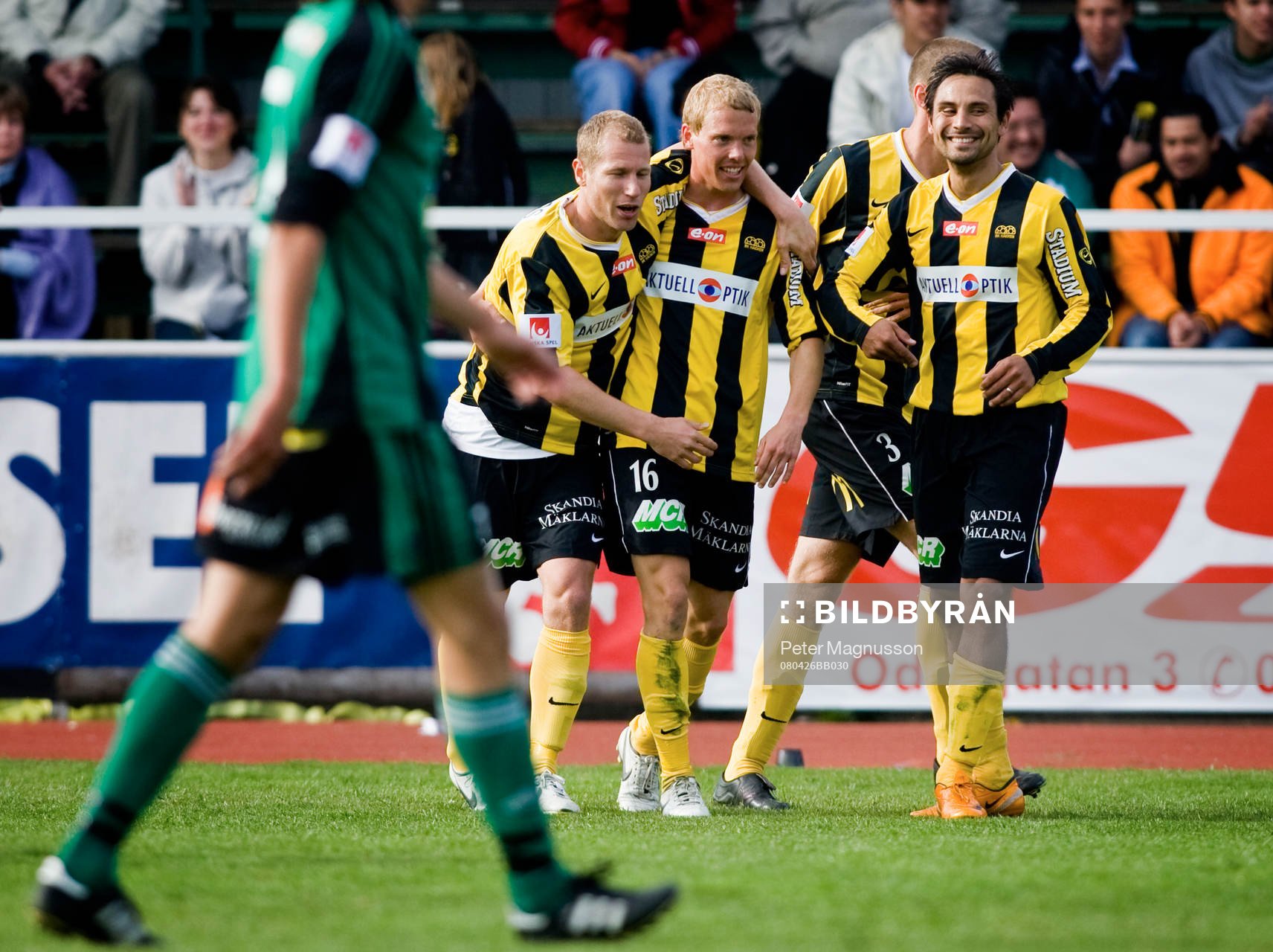 Jonas Henriksson, Marcus Jarlegren och Johan Lind, Häcken,