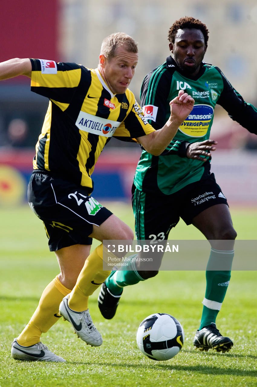 Jonas Henriksson, Häcken och Jamal Mohamed, Enköping