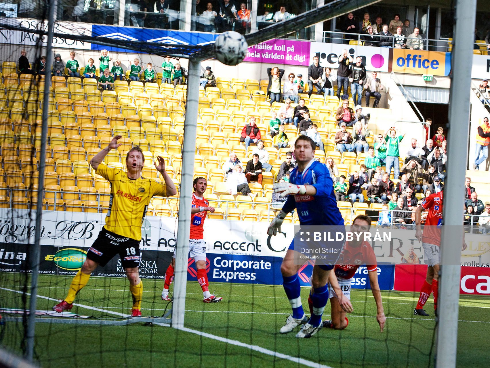 Fredrik Berglund, Elfsborg och Petter Wastå, målvakt,