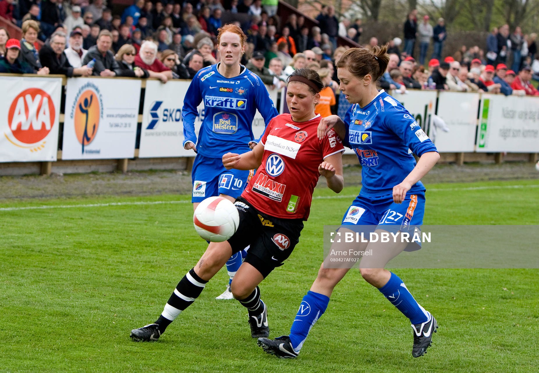 Susanne Moberg, Johanna Lindahl och Alexandra Nilsson