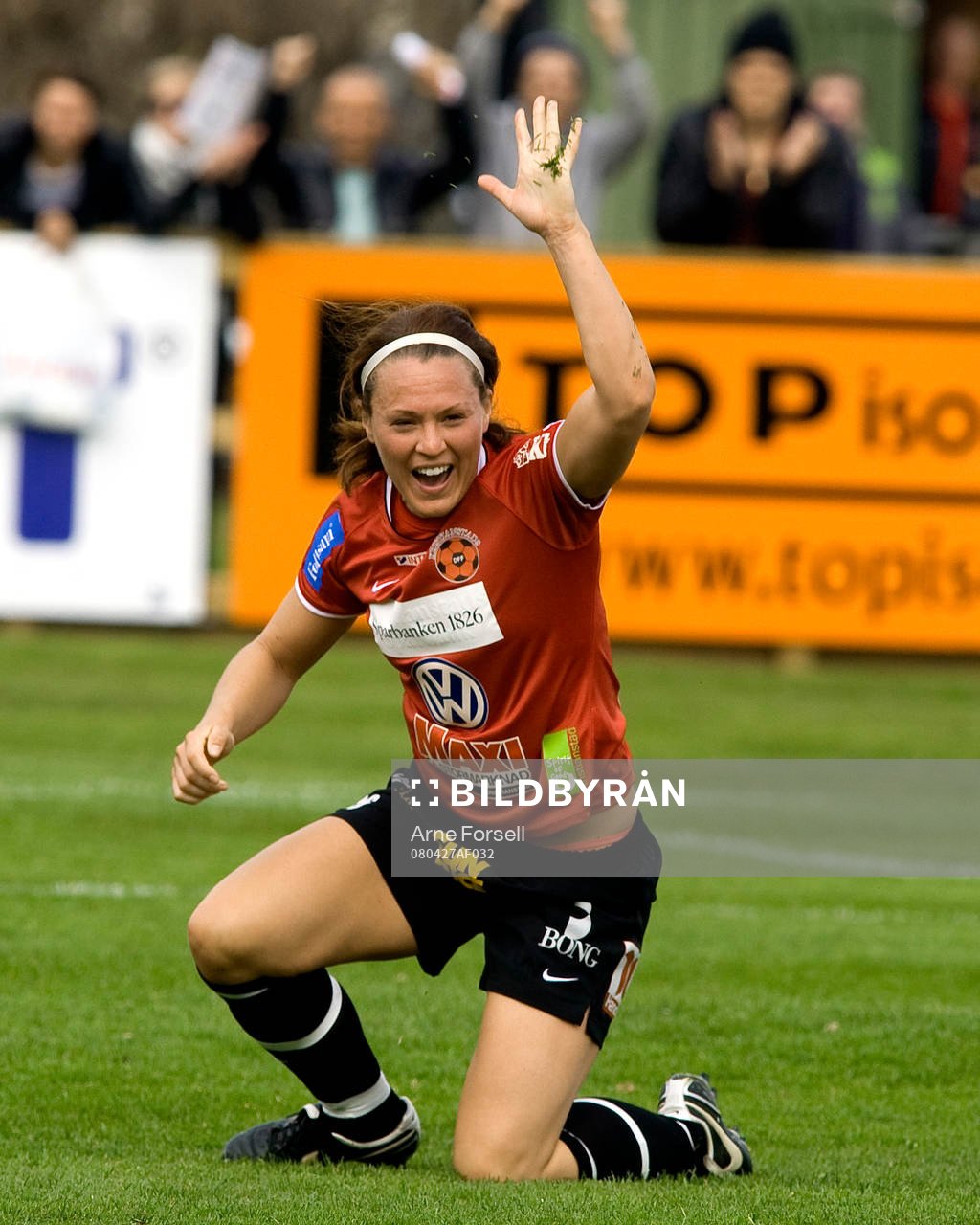 Frida Petersson, jubel