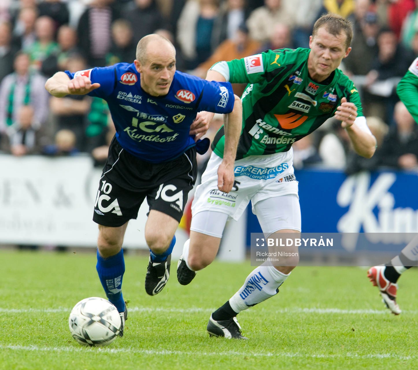 Magnus Arvidsson, Halmstad och Fredrik Lundgren, Gais