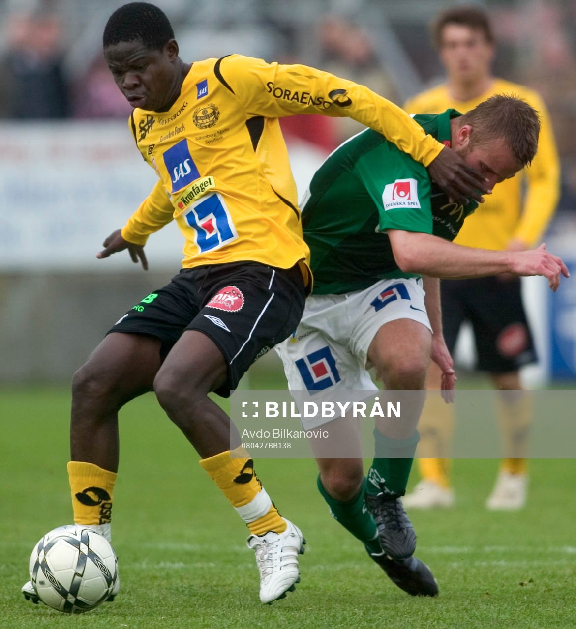 Mjällby - Jönköpings Södra: Patrick Osiako, Mjällby