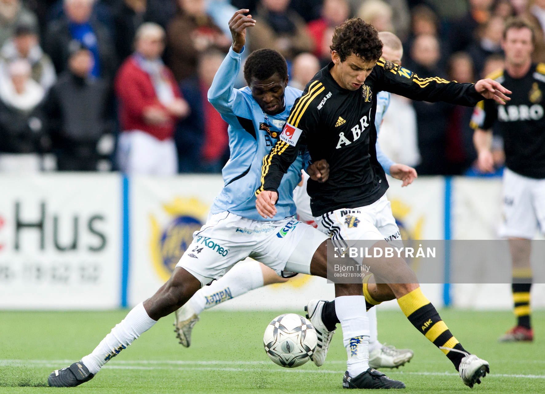 Yussif Chibsah, Gefle och Jorge Ortíz, AIK
