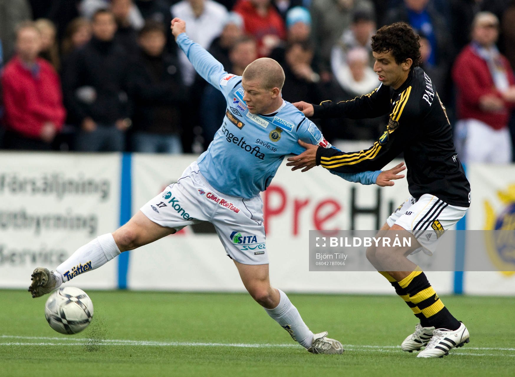 Jonas Lantto, Gefle och Jorge Ortíz, AIK