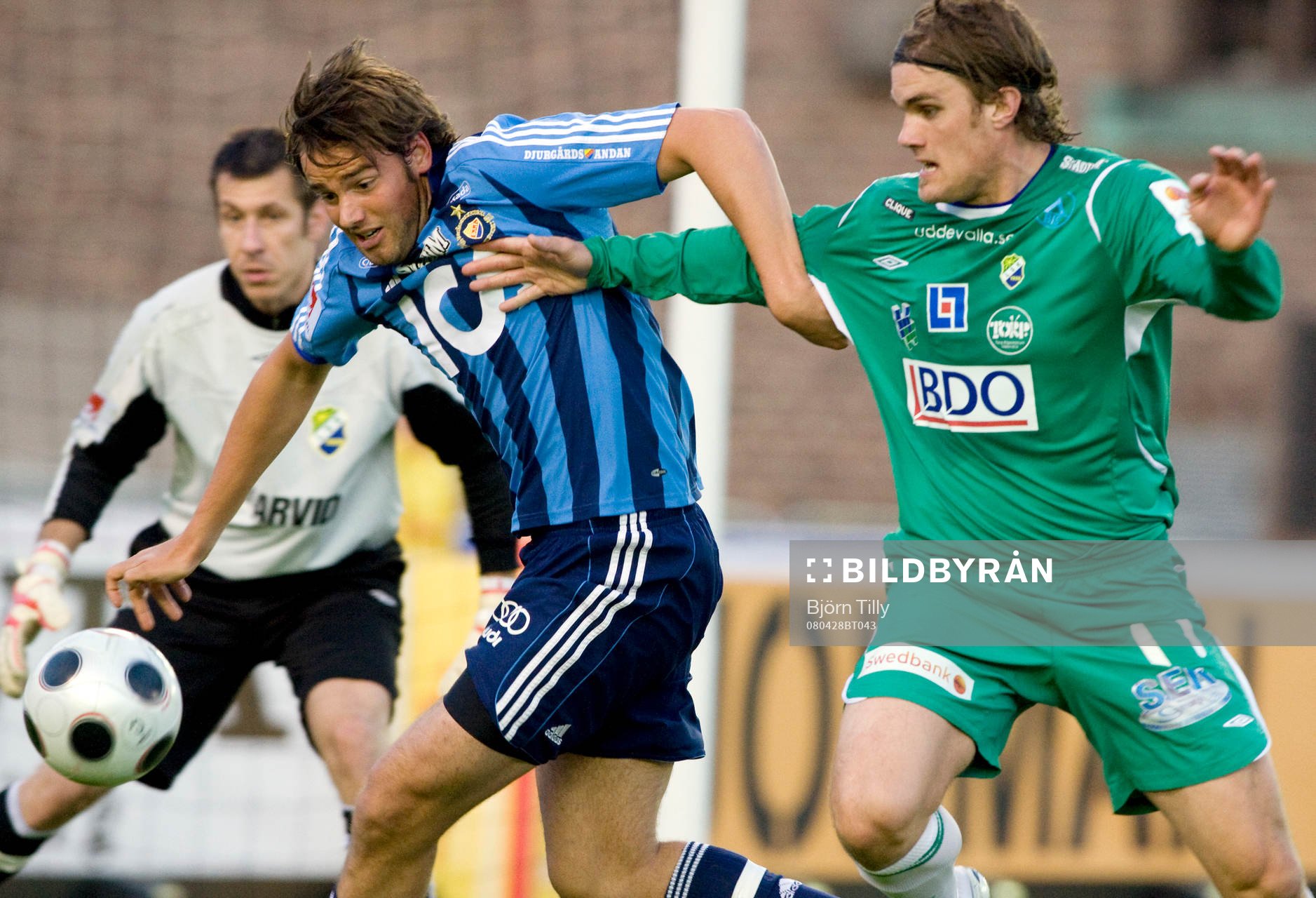 Mikael Dahlberg, Djurgården och David Leinar, Ljungskile