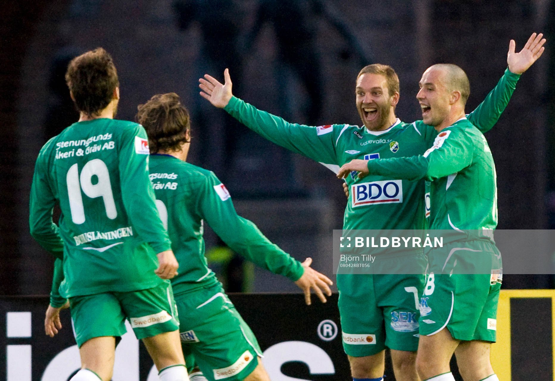 Andreas Kristoffersson, Ljungskile, jubel