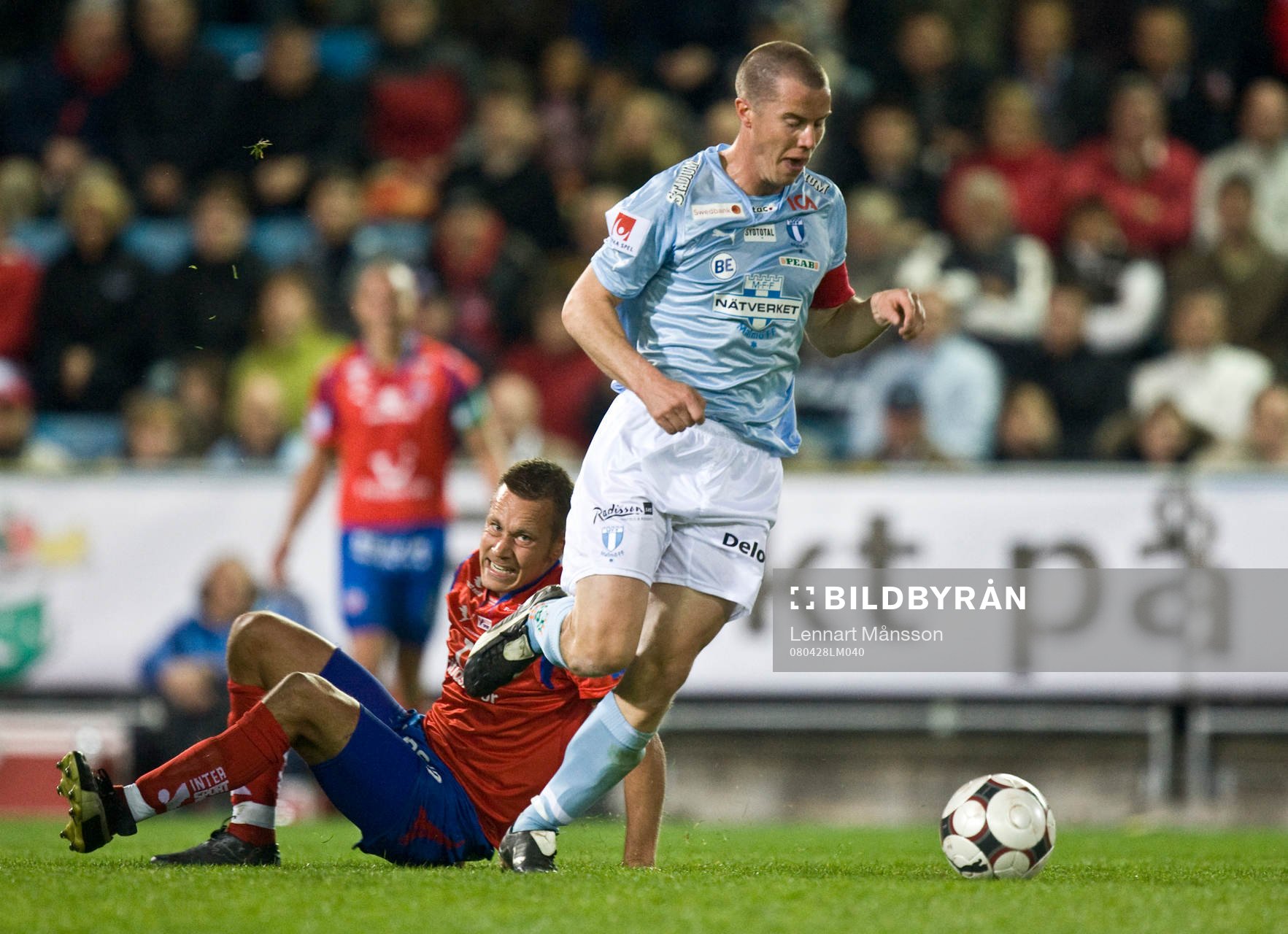 Daniel Andersson, Malmö utmanövrerar Marcus Lantz,