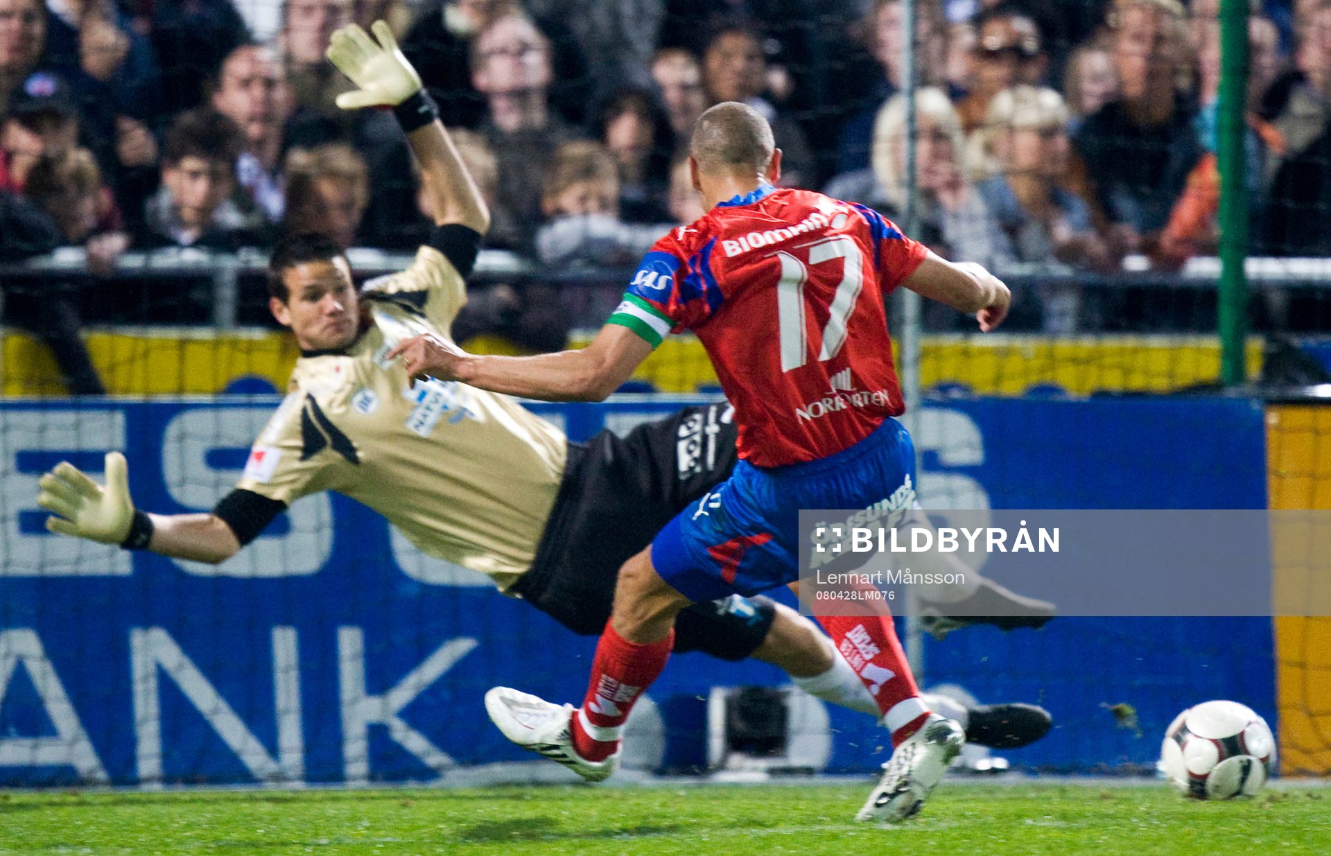 Henrik Larsson, Jonas Sandqvist, målvakt