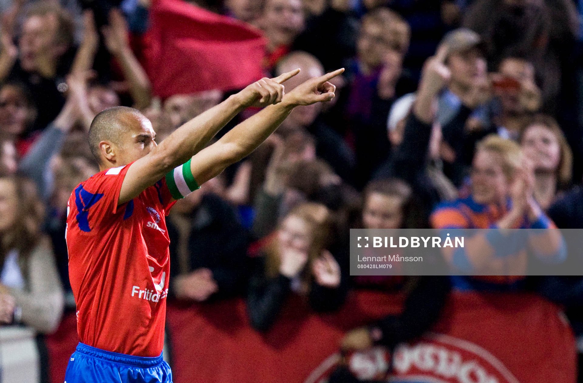 Fotboll, allsvenskan, Helsingborg, Henrik Larsson, jubel
