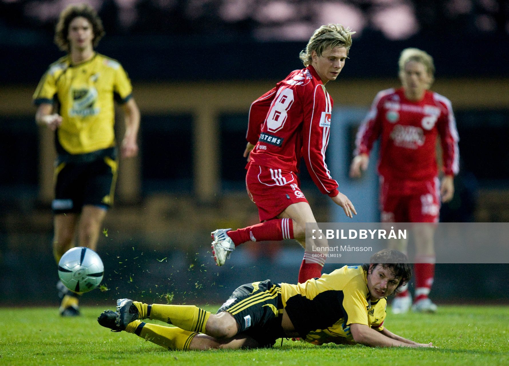 Johan Bertilsson, Degerfors och Daniel De Stefano,