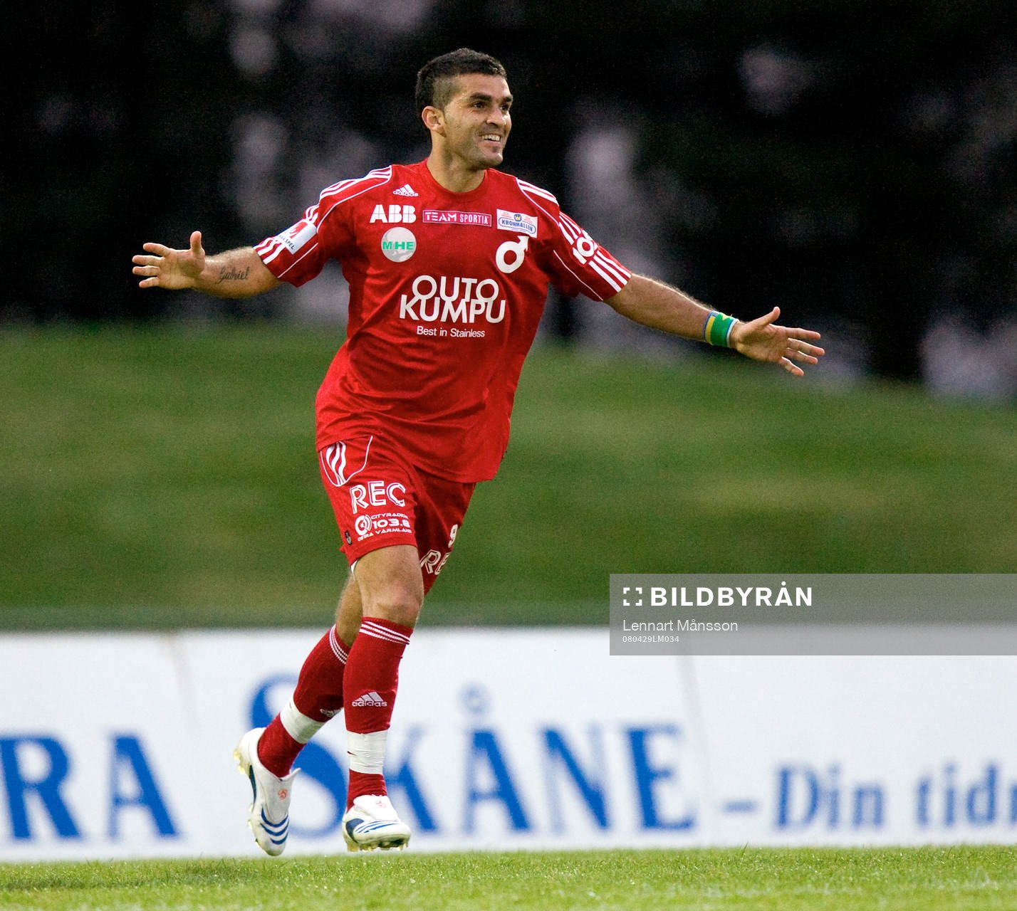 Mano Garcia, Degerfors. Jubel