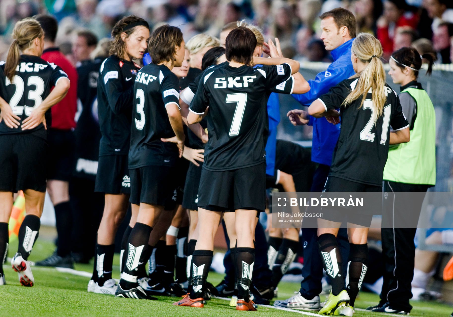 Fotboll, dam, Damallsvenskan, Kopparbergs / Göteborg -