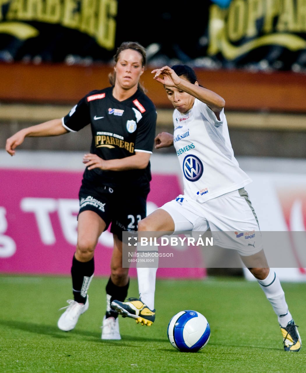 Fotboll, dam, Damallsvenskan, Kopparbergs / Göteborg -