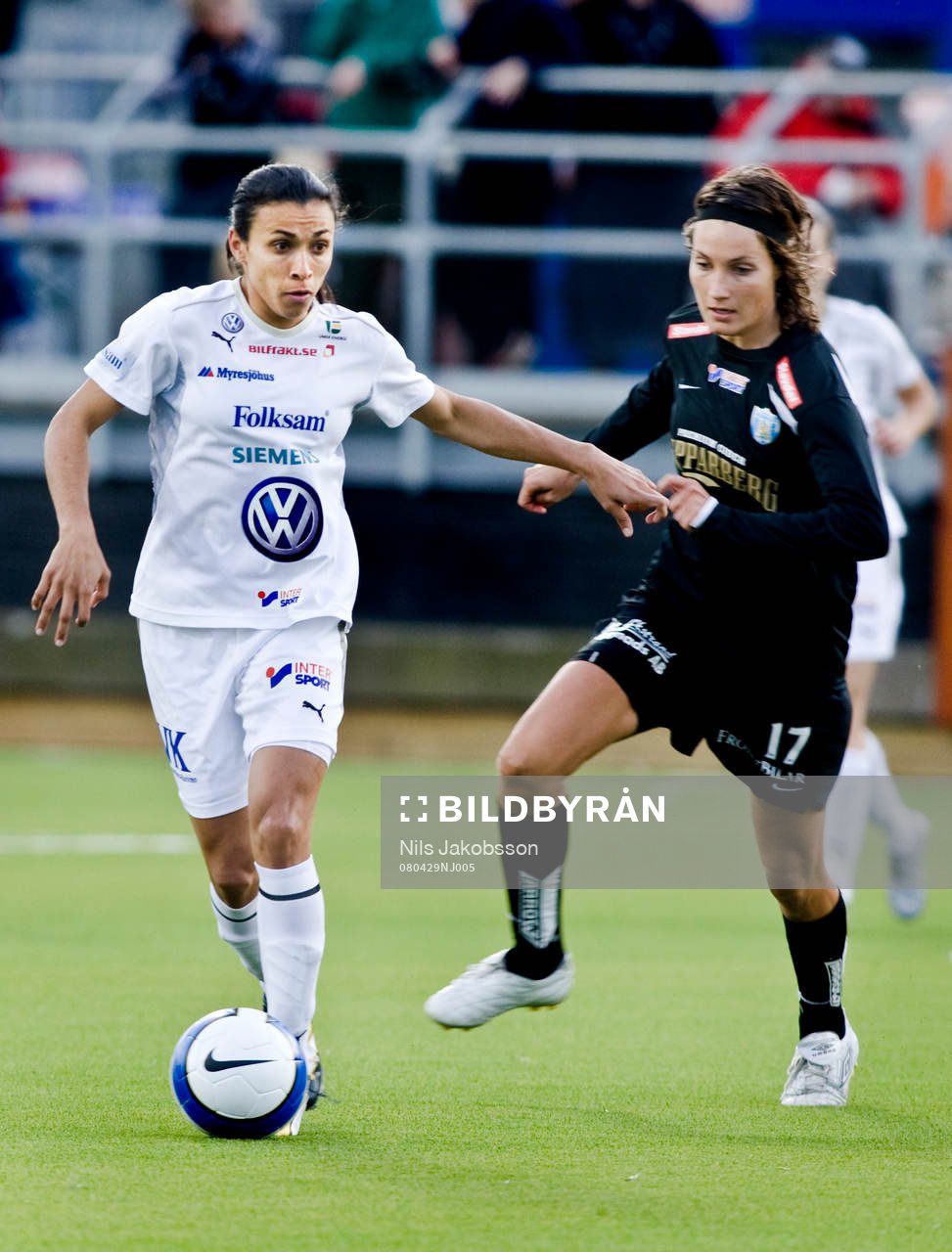 Fotboll, dam, Damallsvenskan, Kopparbergs / Göteborg -