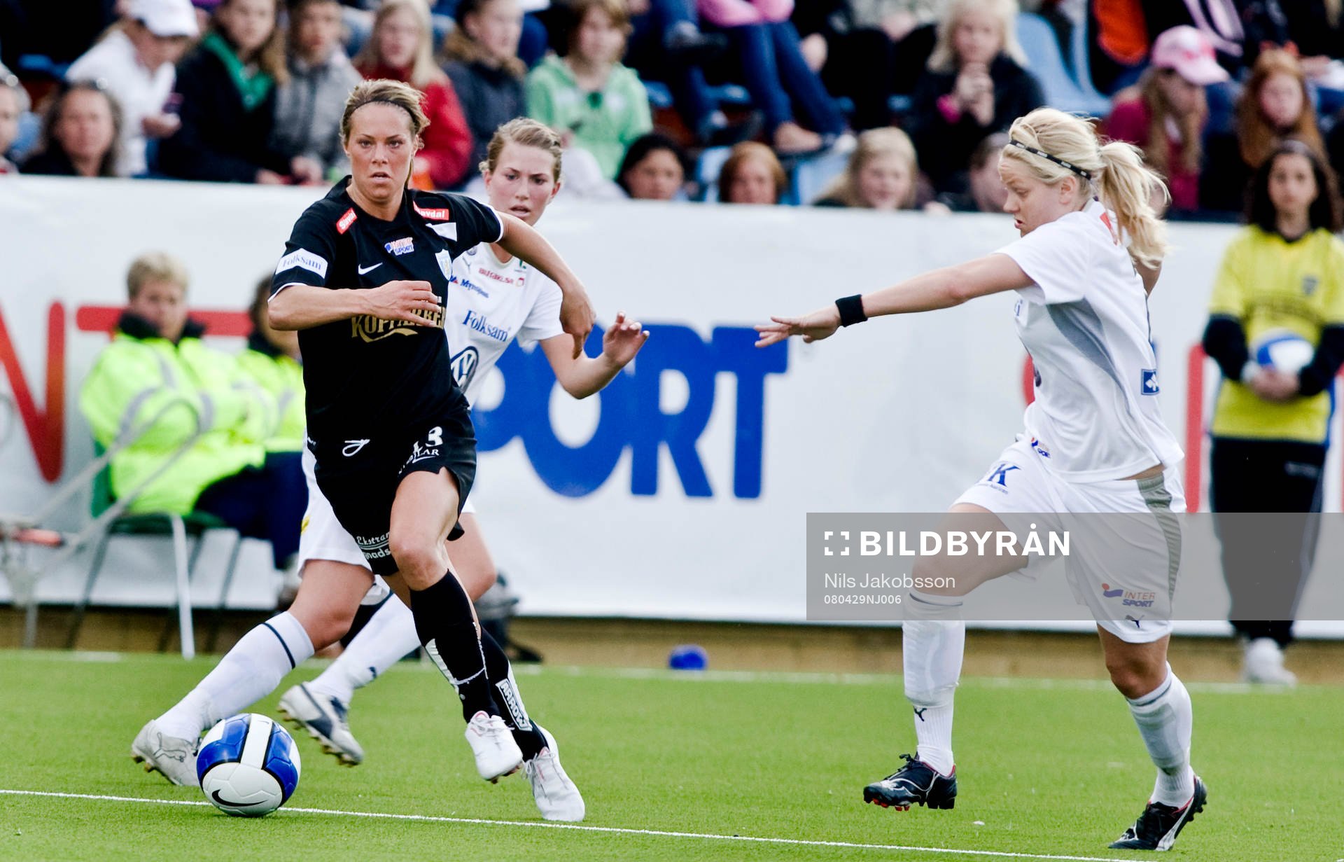 Fotboll, dam, Damallsvenskan, Kopparbergs / Göteborg -