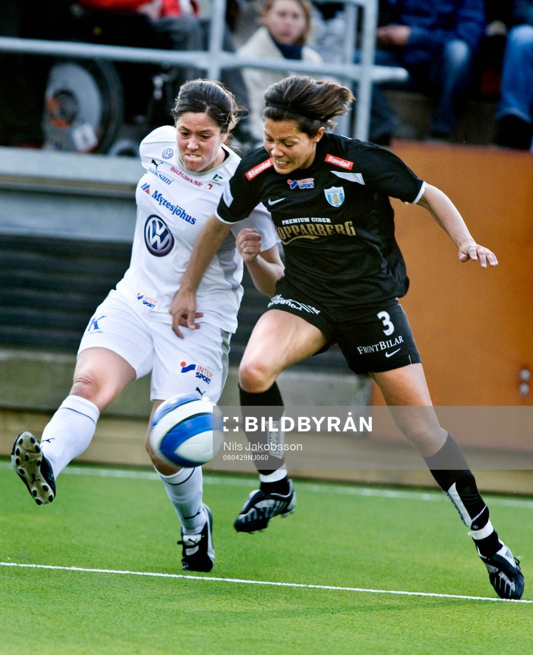 Fotboll, dam, Damallsvenskan, Kopparbergs / Göteborg -