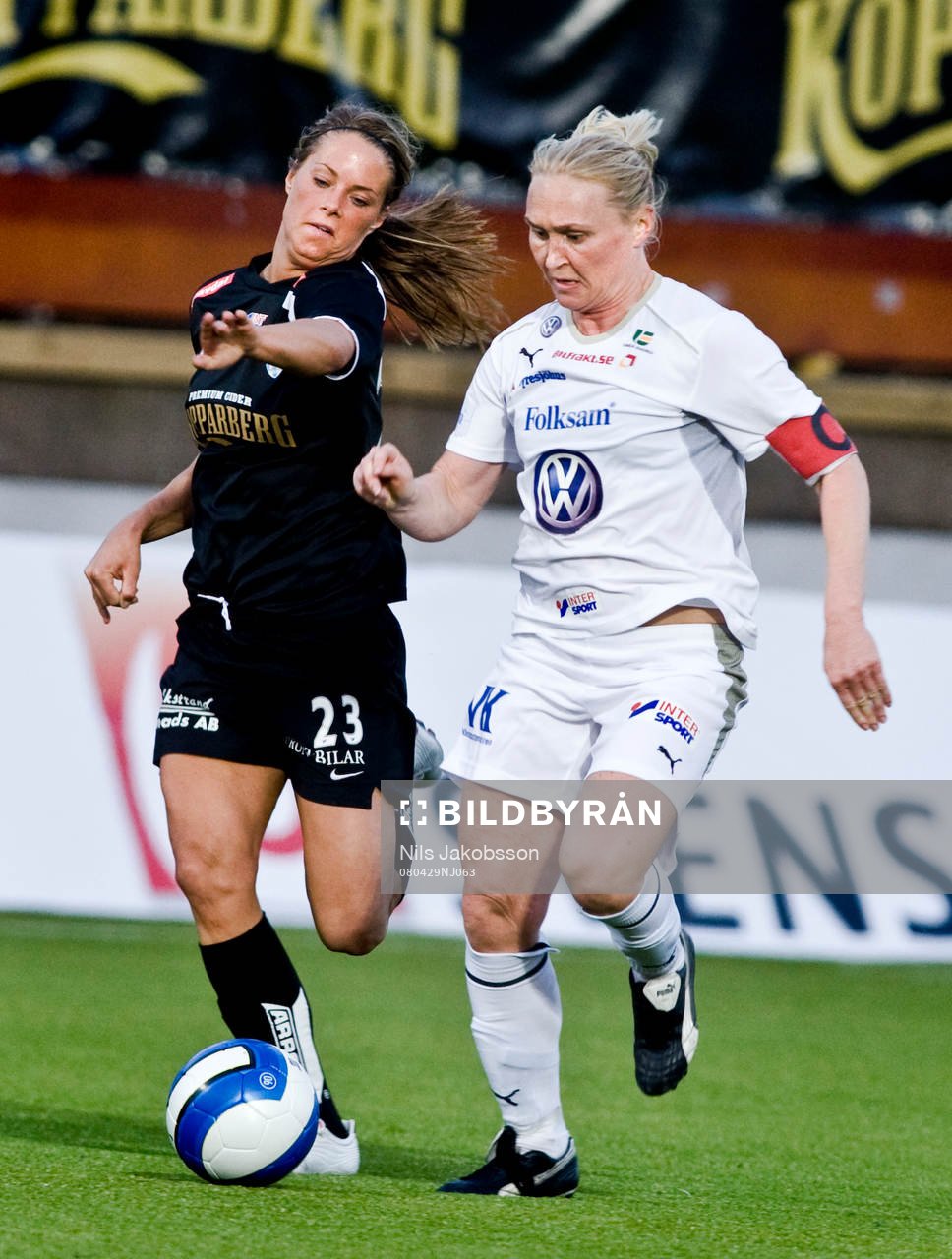 Fotboll, dam, Damallsvenskan, Kopparbergs / Göteborg -
