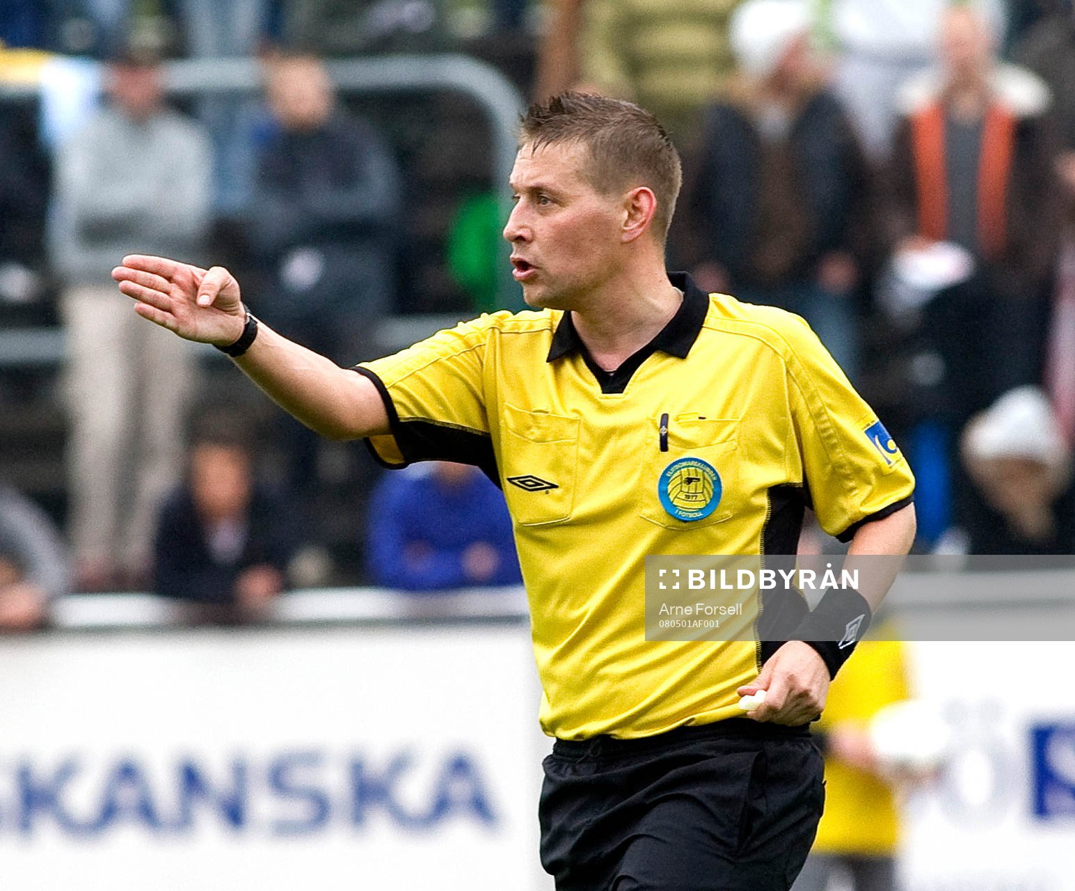 Fotboll, Svenska Cupen, Domare, Magnus Ahlsén