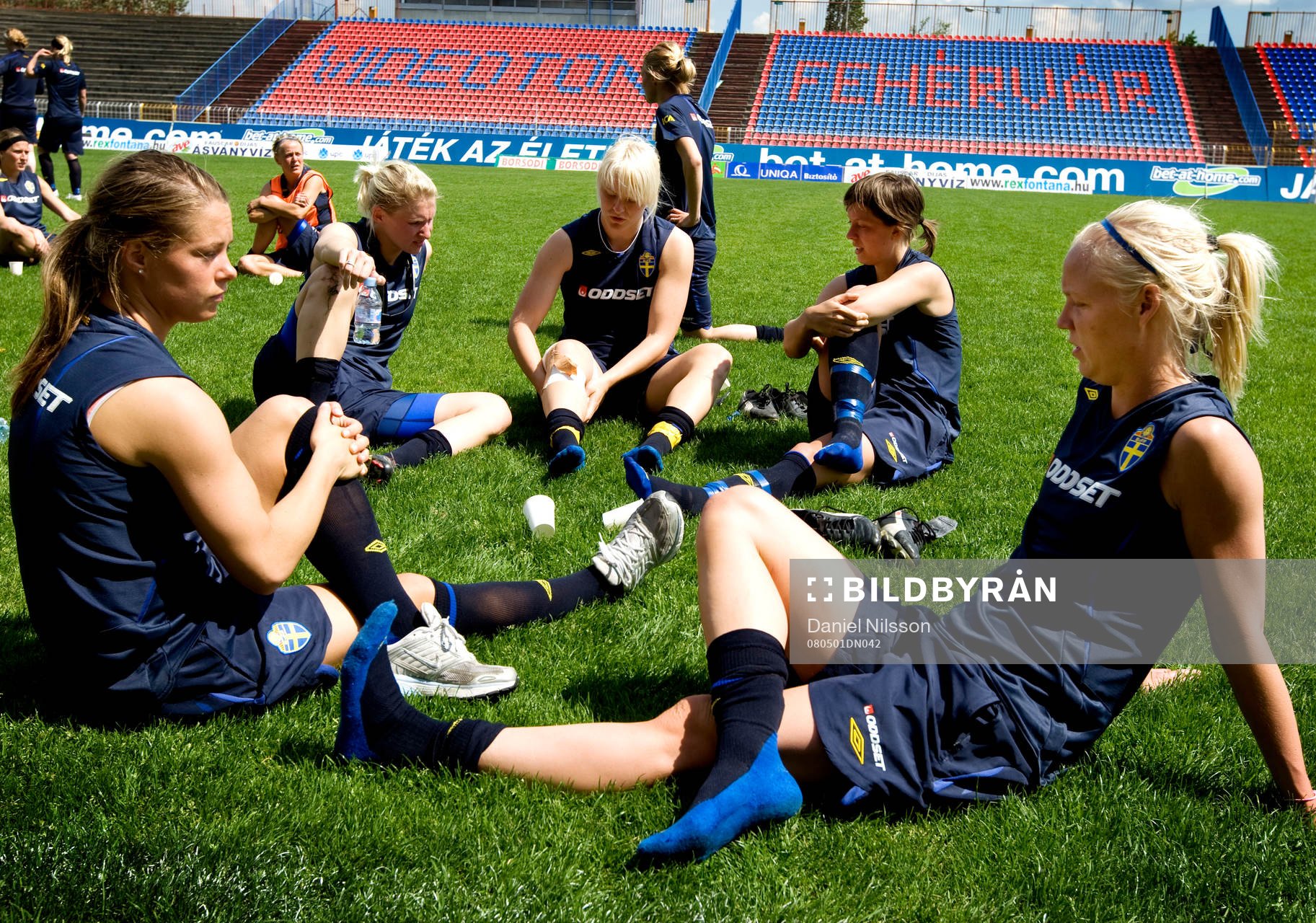 Johanna Almgren, Maria Aronsson, Nilla Fischer, Lina
