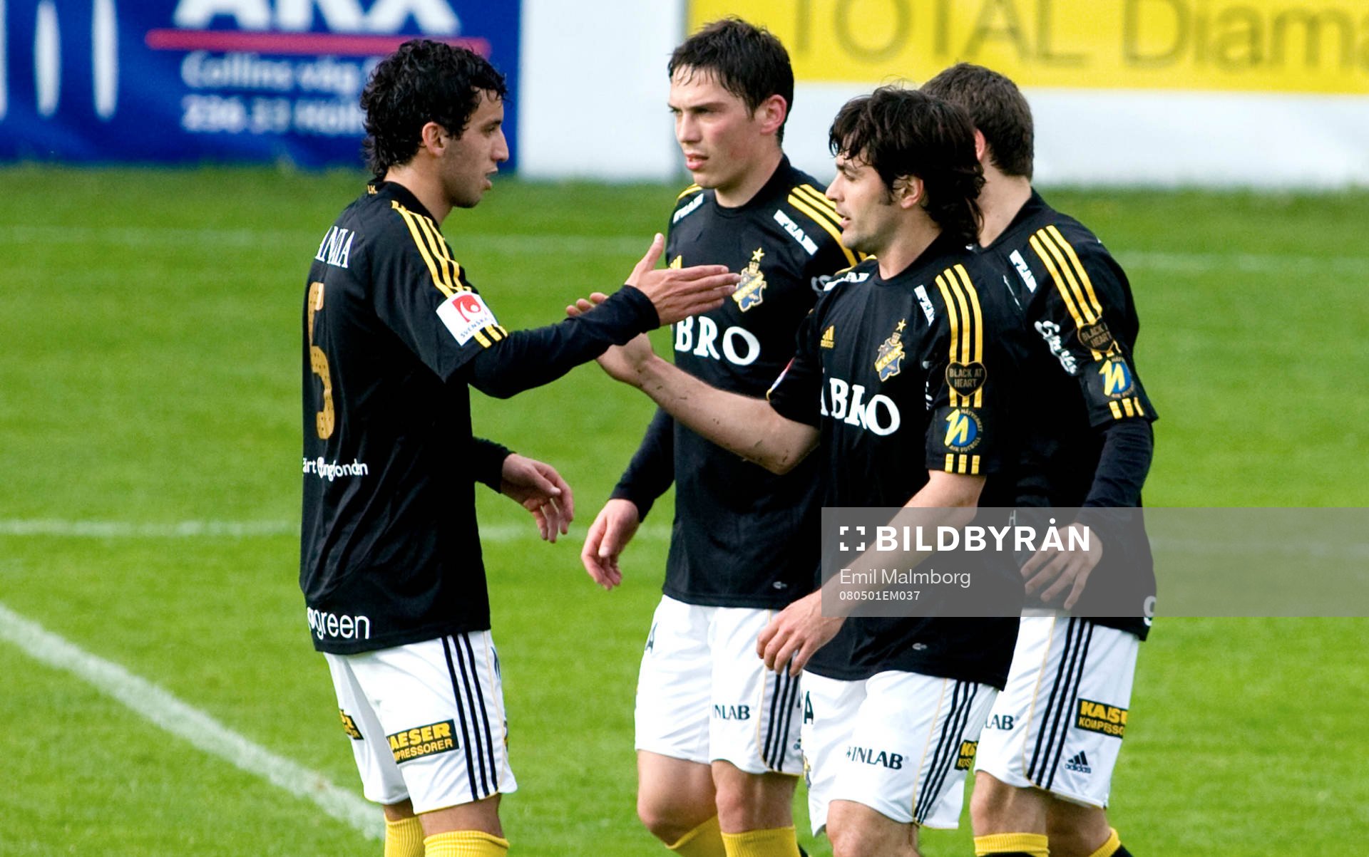 Jubel. Lukas Valdemarin, AIK