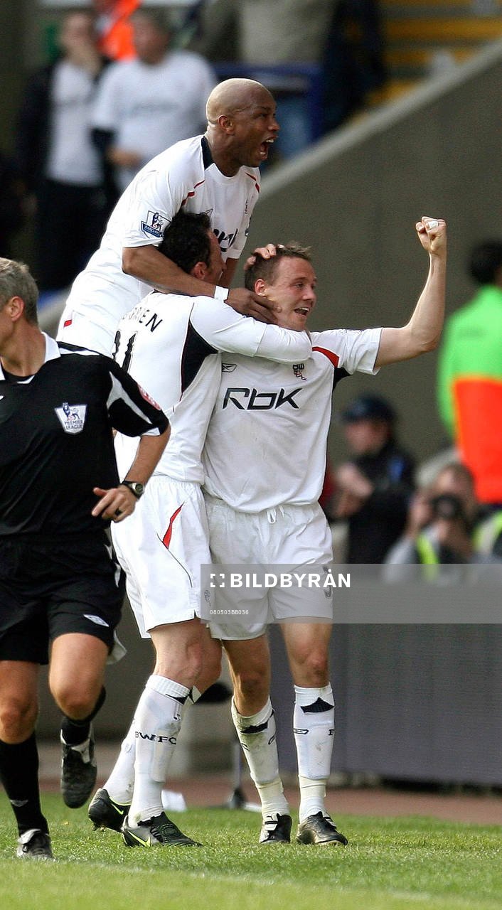 El Hadji Diouf, Andrew O'Brien och Matthew Taylor
