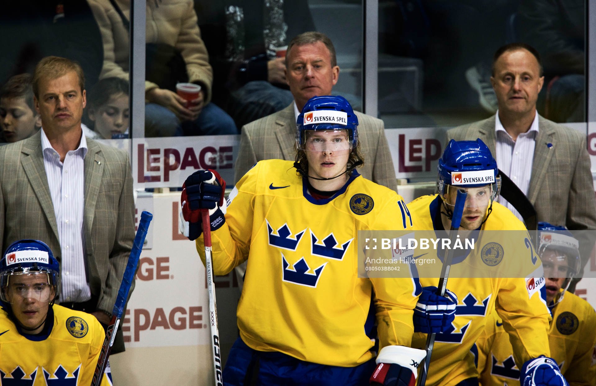 Nicklas Bäckström, Marcus Nilson, Mattias Weinhandl,