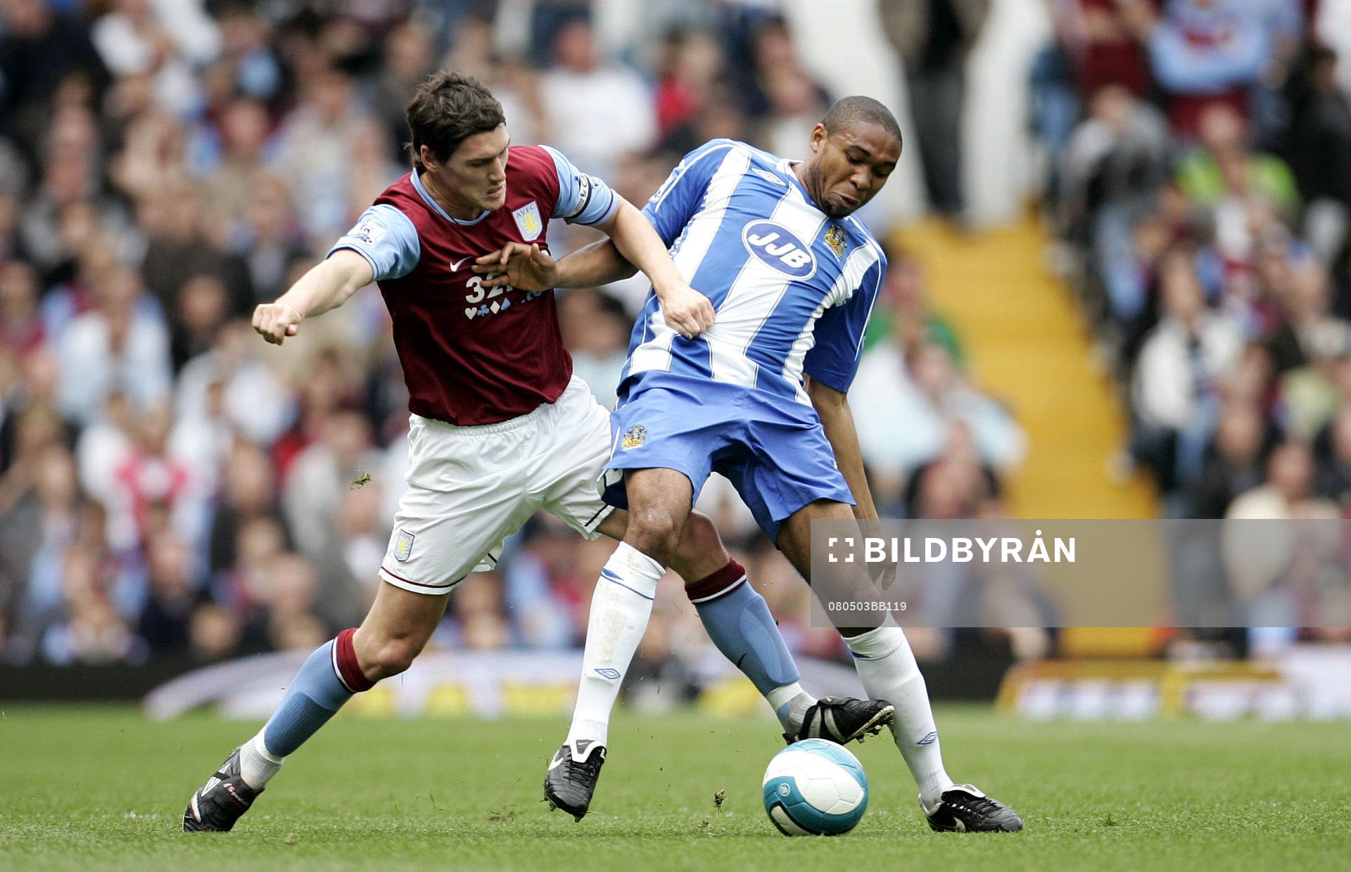 Gareth Barry och Wilson Palacios
