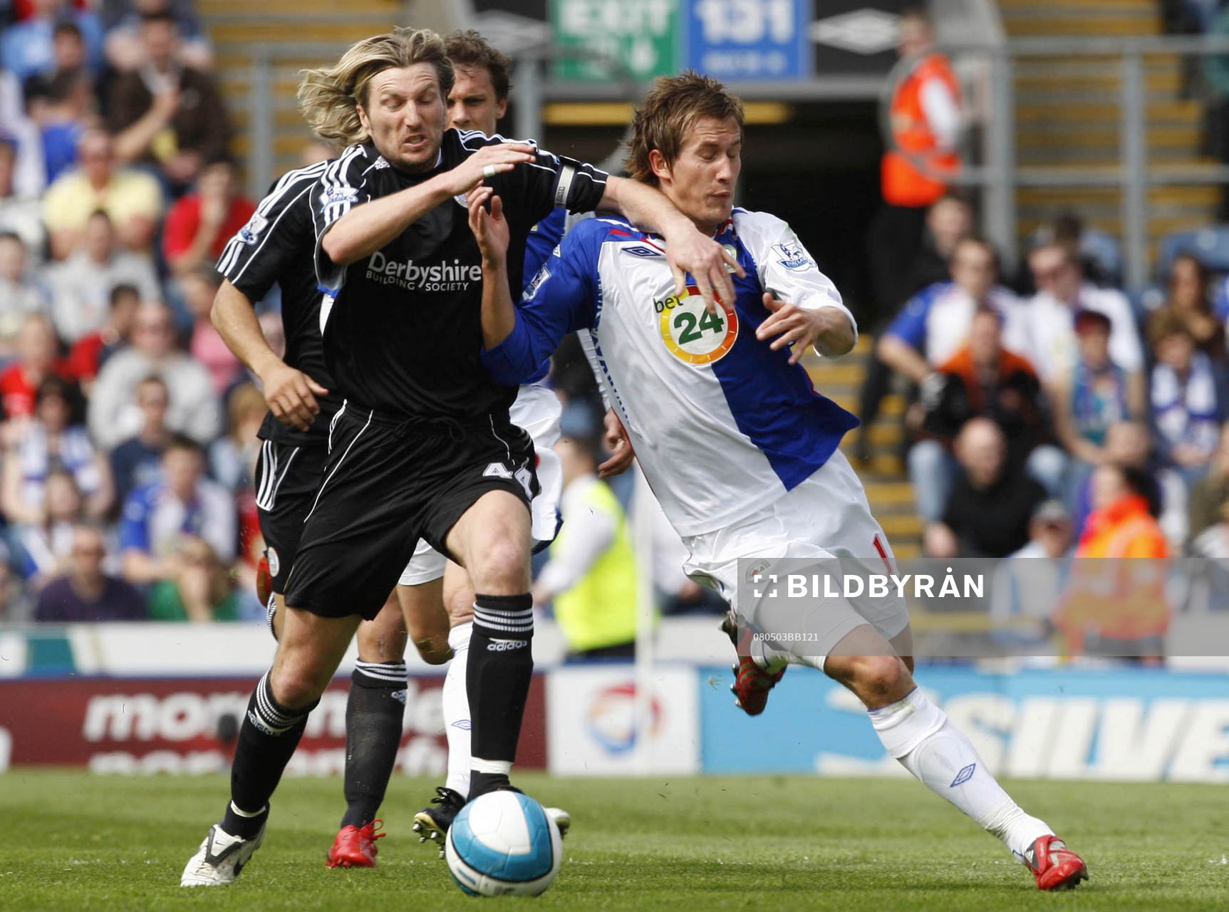 Morten Gamst Pedersen och Robbie Savage