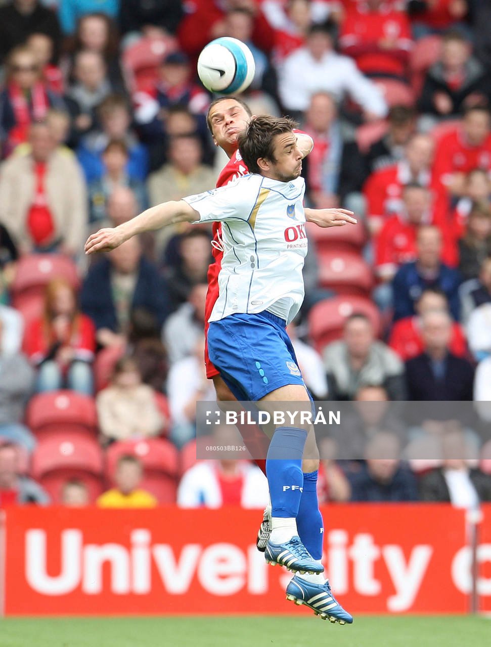 Luke Young och Niko Kranjcar