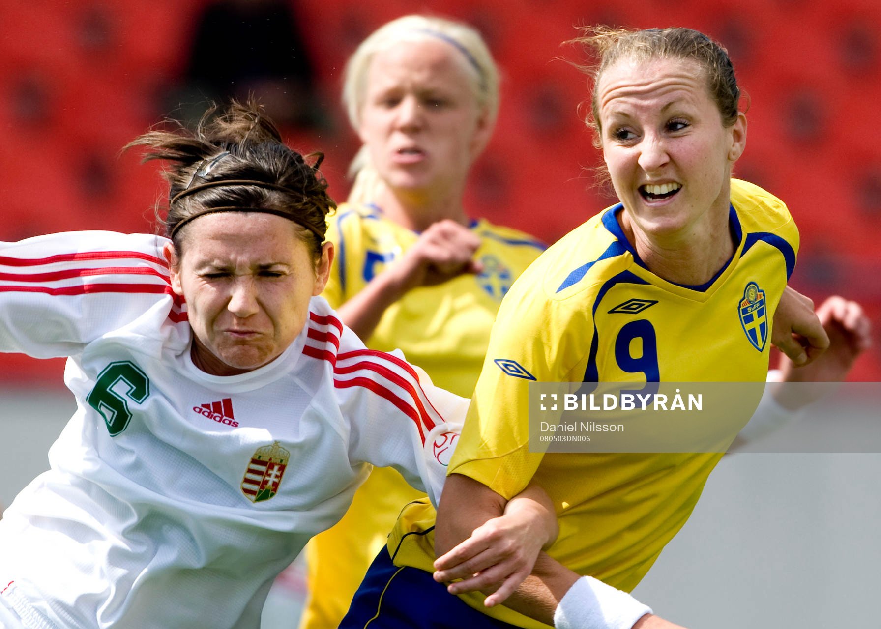 Therese Lundin, Sverige och Angela Smuczer, Ungern