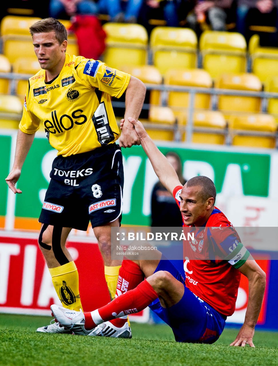 Anders Svensson, Elfsborg, Henrik Larsson, Helsingborg