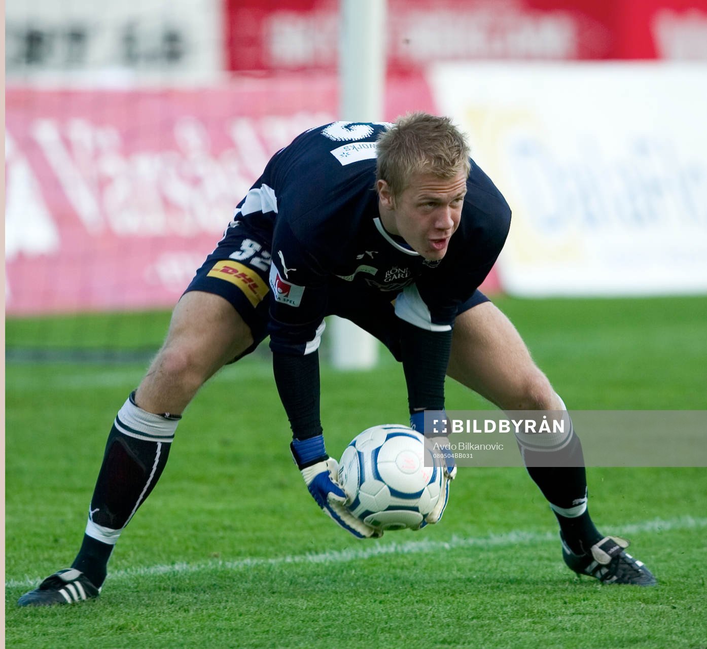 Johan Dahlin, målvakt, Trelleborg