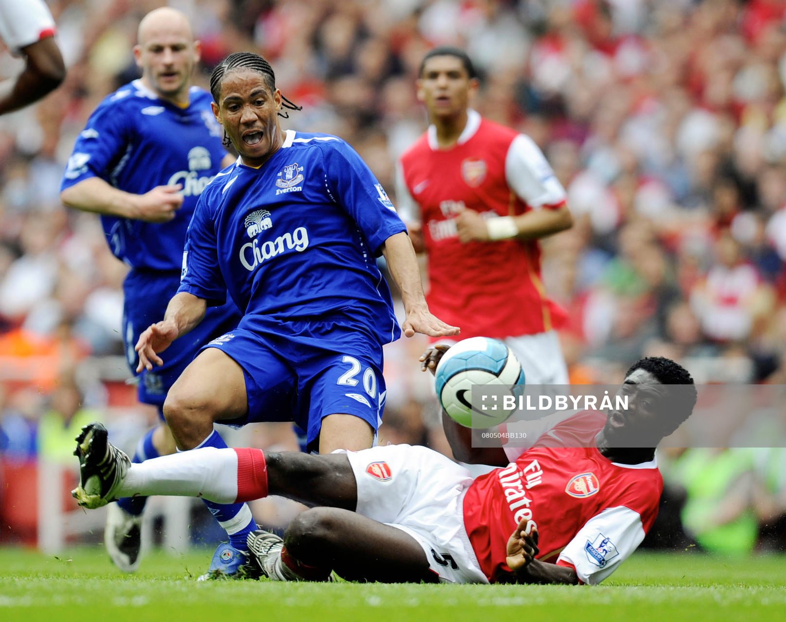 Kolo Toure och Steven Pienaar