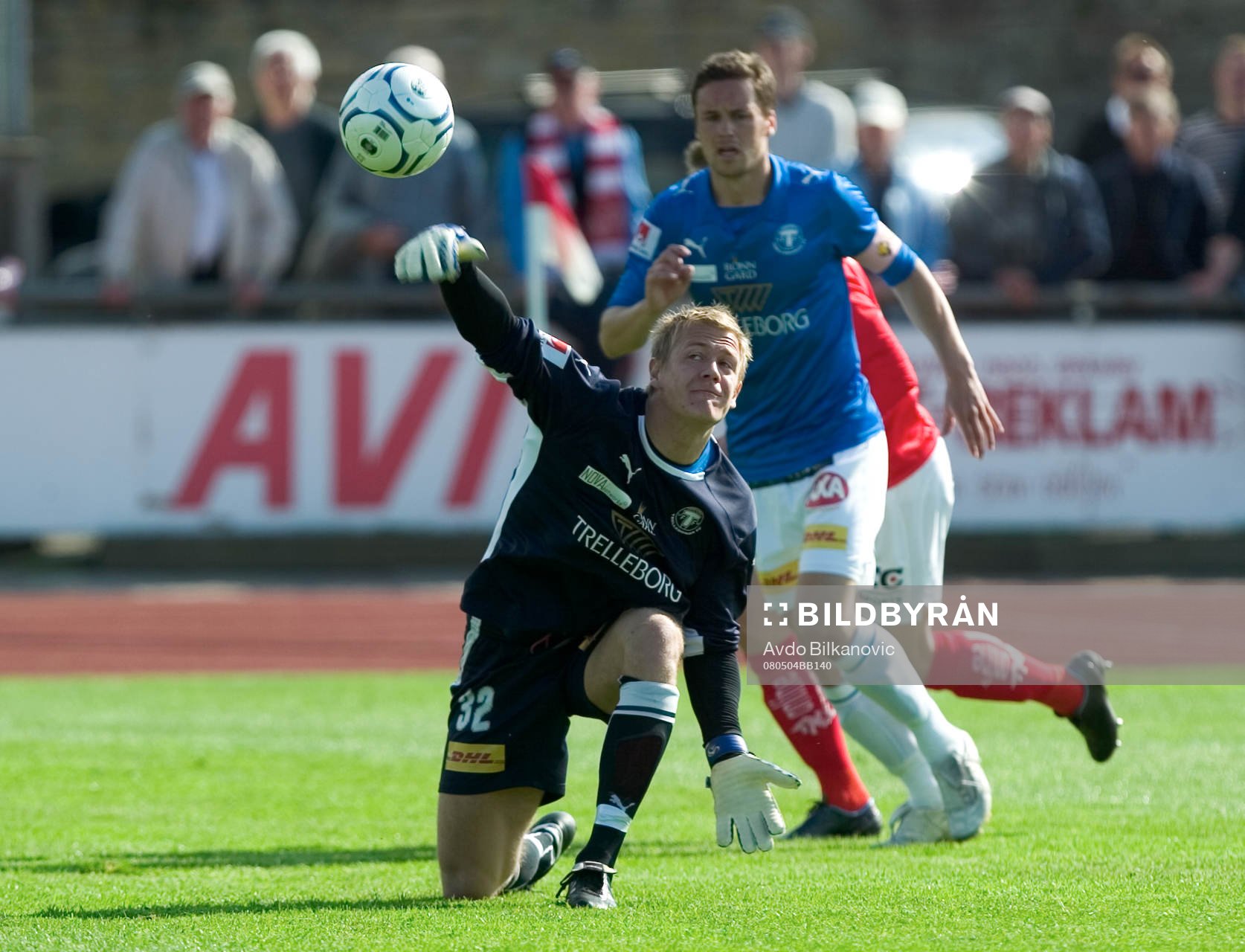 Johan Dahlin, målvakt, Trelleborg