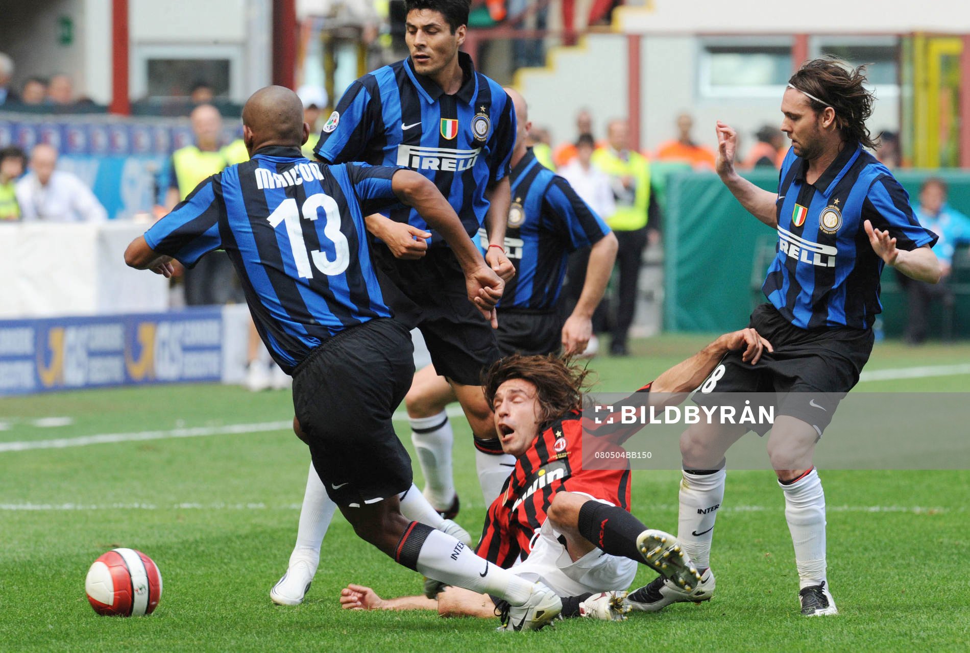  MAICON, CRUZ, PIRLO och MANICHE