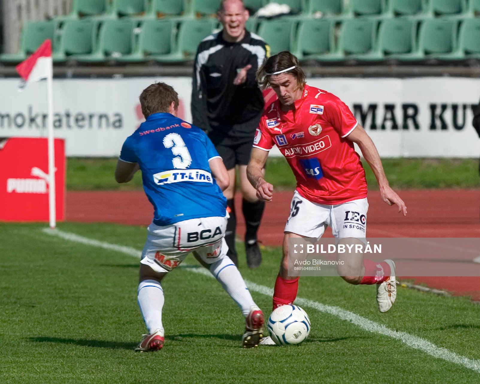 César Santin, Kalmar, Dennis Melander, Trelleborg