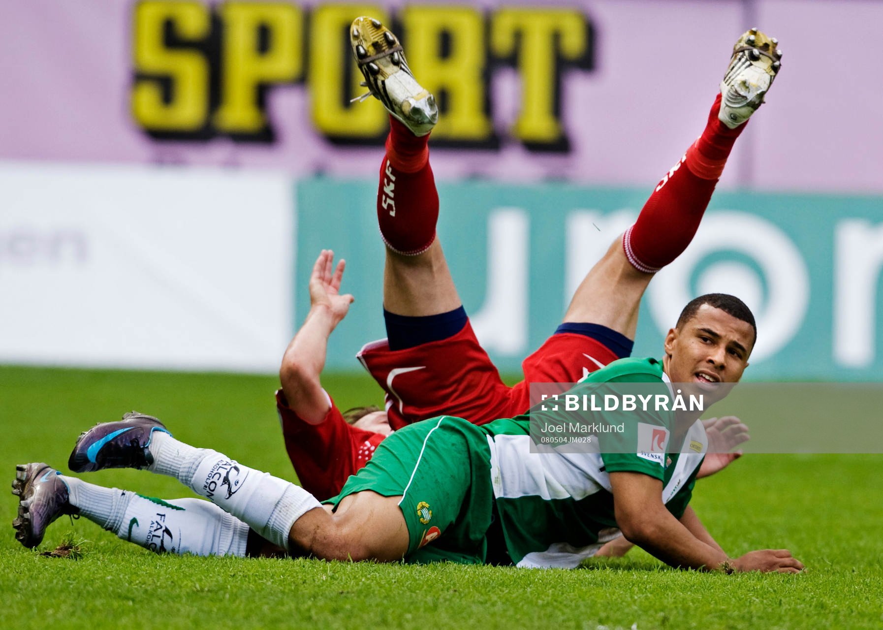 Charlie Davies, Hammarby och en Göteborg-spelare på fall