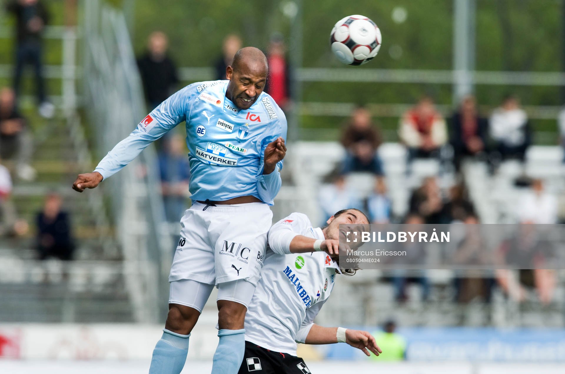 Jeffrey Aubynn, Malmö, och Nordin Gerzic, Örebro