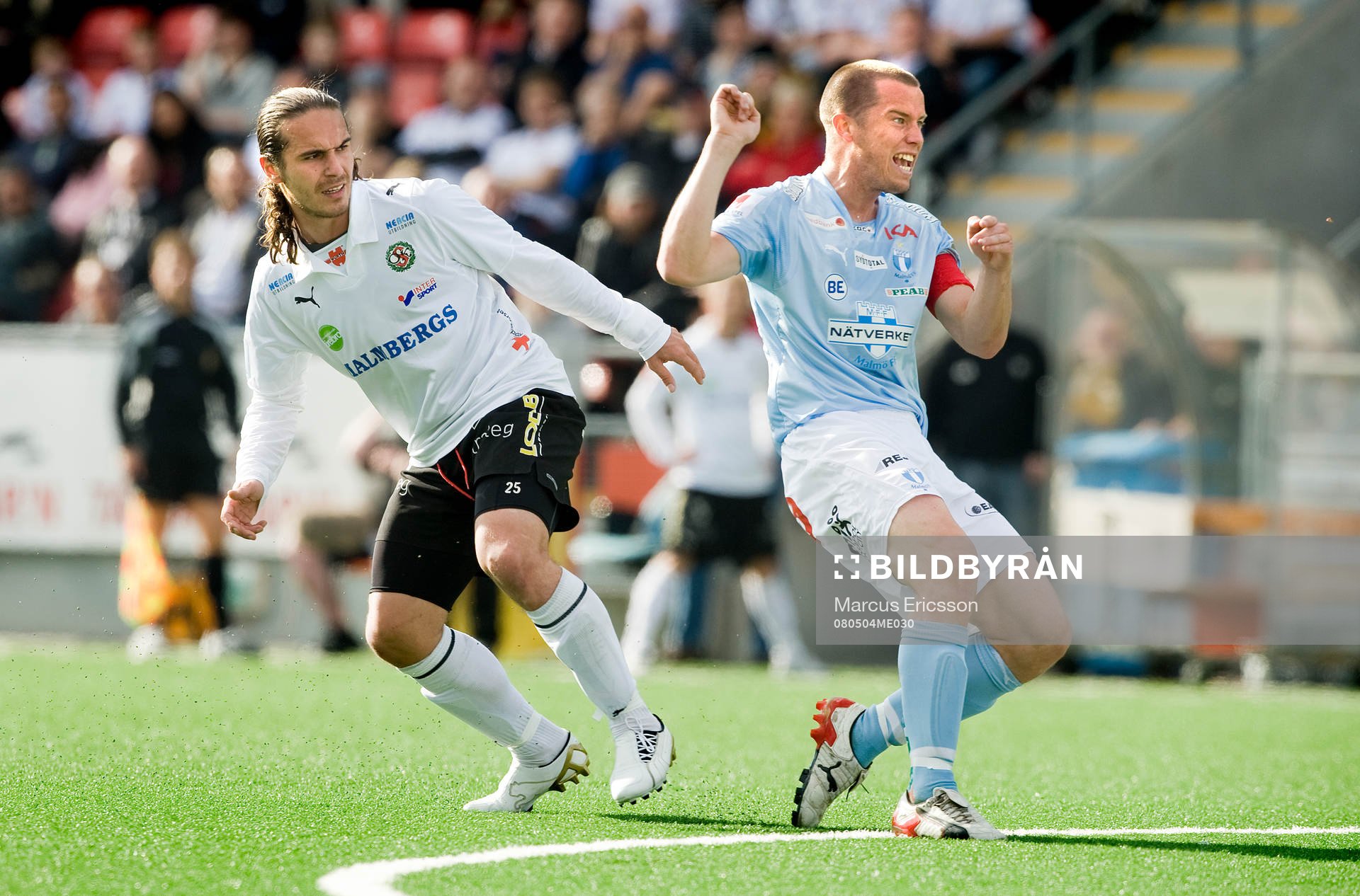 Nordin Gerzic, Örebro, och Daniel Andersson, Malmö