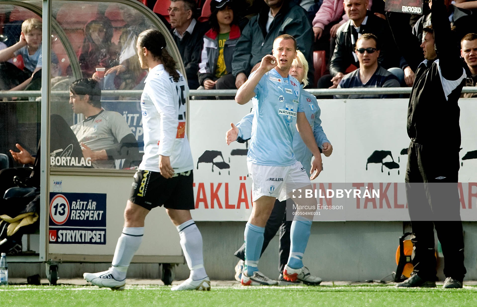 Daniel Andersson, Malmö blir utvisade