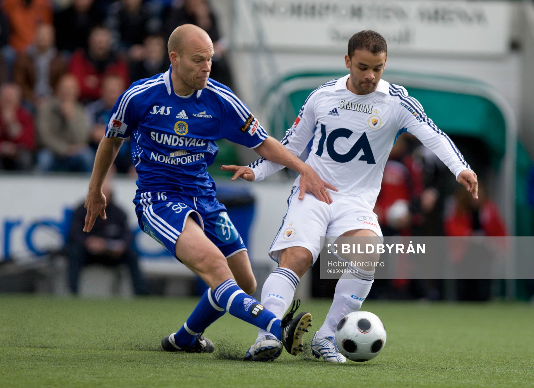Joel Cedergren och Lance Davids; Djurgården