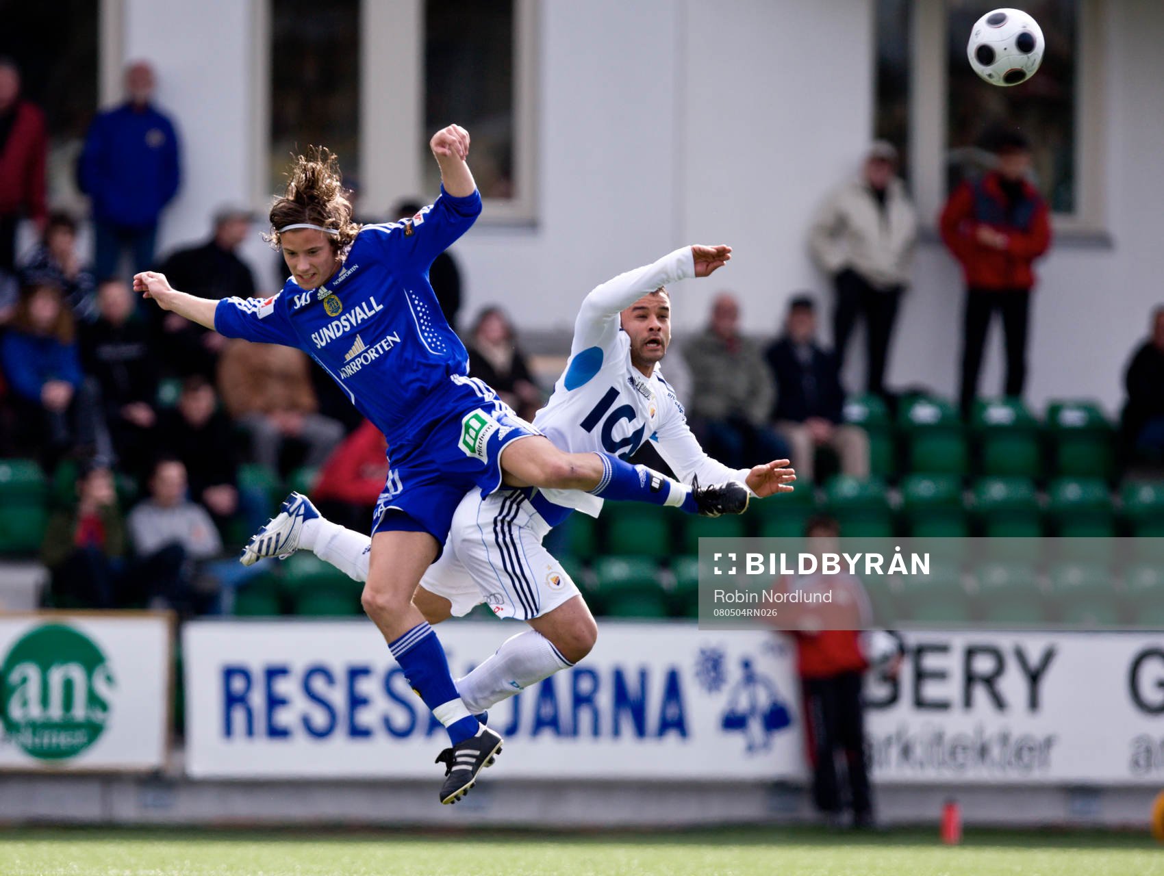Linus Hallenius, Sundsvall och Lance Davids, Djurgården
