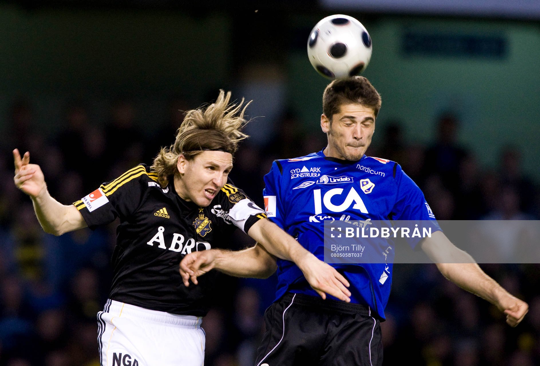 Nils-Eric Johansson, AIK och Ajsel Kujovic, Halmstad
