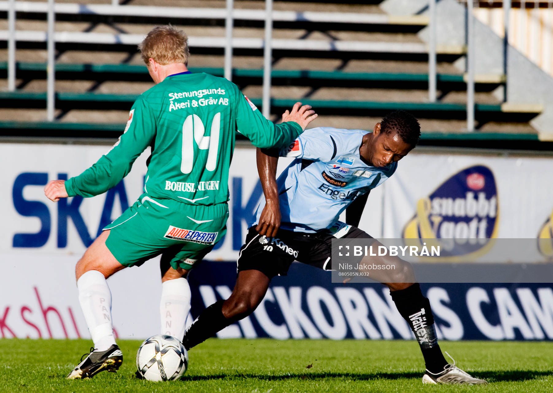Anders Augustsson, Ljungskile, Yannick Bapupa, Gefle